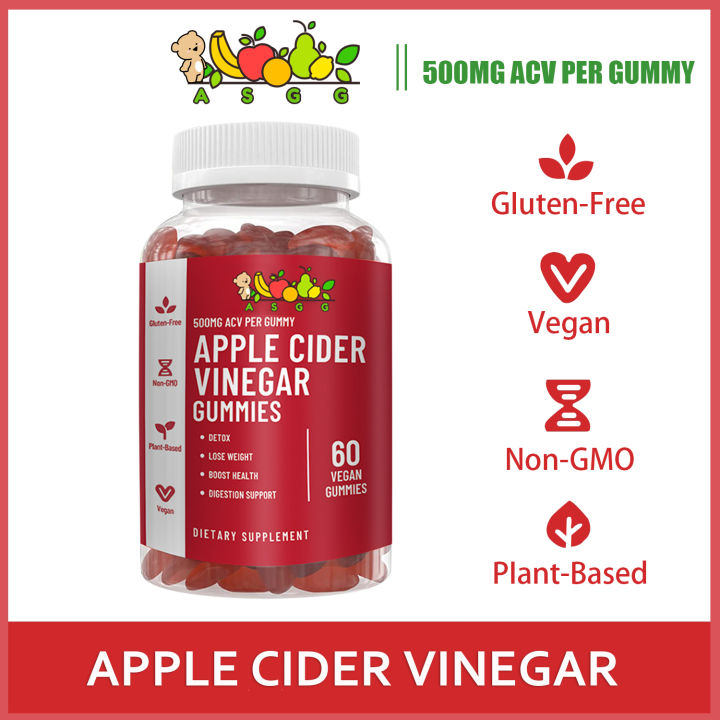 Collagen Apple Cider Vinegar Gummy Weight Loss Food Supplement Slimming