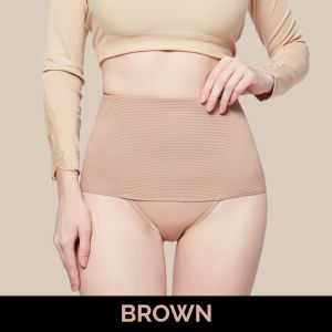 Women Slimming Panties Medium Waist Tummy Flatten Underwear Comfy Abdomen Control Panty Corset Inner Wear Seluar Dalam Wanita 女性中腰收腹内裤 Ready Stock 210031 - Virene Collection