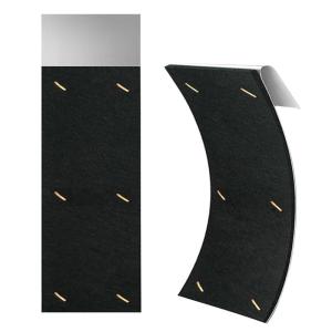 Pack of 2 Sturdy Metal and Cotton Gutter Noise Dampeners with Adjustable Silencers Accessory for Home Comfortable