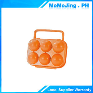 6/12 Grid Eggs Case Anti-slip Eggs Box Portable Egg Storage Protection Box Plastic Egg Tray