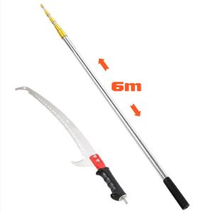 High extension pruning saw - a telescopic branch cutting machine used for high-altitude pruning