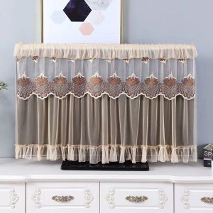 32Inch TV Dust Cover Universal Lace Cloth Computer Cover Wall Mounted TV Home Embroidered Cover