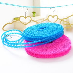 Tali Jemuran Panjang Lebar 5 Meter / Jemuran Baju Pakaian / Jemuran Lipat / Tali Jemuran Simpel Tahan Angin Kuat / Jemuran Luar Outdoor Bisa COD