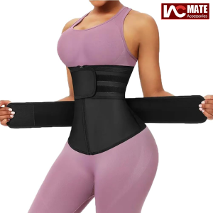 Shapewear Waist Trainer Corset For Women Abdominal Weight Loss Sweatband Men Sport Girdle Belt Zipper Trimmer Belt