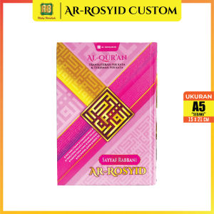 Alquran 30 Juz Lengkap Al Quran Ar Rosyid A5 HC Terjemahan Dan Latin Perkata Bonus Almatsurat