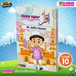 Iqro Ngaji Karakter Buku Iqra Custom Nama Anak dan Foto Ikrok Jilid 1 Sampai 6 Berwarna