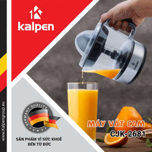 Máy vắt cam Kalpen CJK-2681 công suất 60W dung tích 700ml thương hiệu Chuẩn Đức bảo hành 2 năm