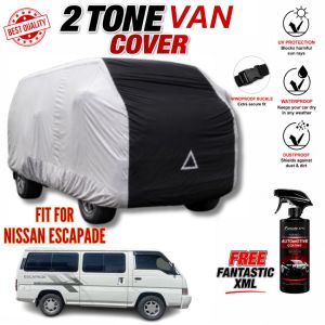 2-Tone Heavy Duty Van Cover for NISSAN ESCAPADE Waterproof UV Protection Outdoor Cover Windproof with FANTASTIC XML