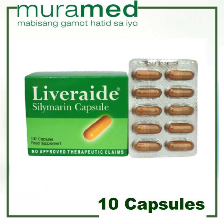 Liveraide Silymarin Capsule 10's | Lazada PH