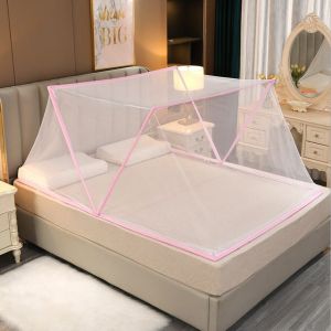 Adult folding mosquito net single large mosquito net door mosquito net bed mosquito net 蚊帐