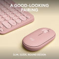 Logitech Pebble 2 Slim Multi-Device Bluetooth Wireless Keyboard and Mouse Combo | PC | Mac | Laptop. 