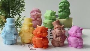Silicone Mold Easy Demolding Molds Making Moulds Suitable for Handmade Lovers to Create Groundhog Decorations