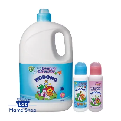 Kodomo Baby Laundry Detergent 2L Banded With Travel Set (Nature Care) (Laz Mama Shop)