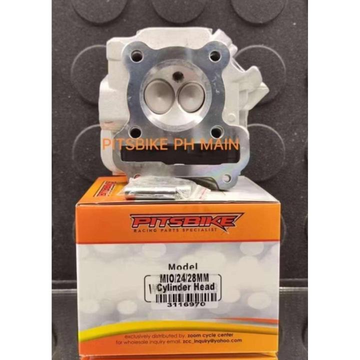 PITSBIKE MIO SPORTY SOULTY HEAD 24/28 HEAD W/ ROCKER ARM & RETAINER