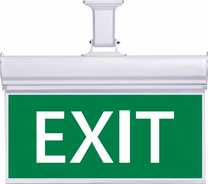 Emergency Exit Light Safety Sign LED Signs Exit Signs ( Single / Double ...