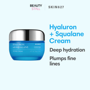 SKIN627 Hyaluron With Squalane Intense Cream 50g | Korea Hydrating Moisturizing Emollients Face Mask
