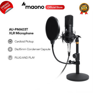 MAONO A03T Profesional Studio Microphone Kit Condensor Cardioid Mic Podcast Gaming Karaoke Recording