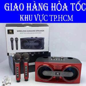 [ MIỄN SHIP ] Loa Bluetooth Karaoke SU-YOSD YS-206 - Loa Karaoke Mini 2 Mic Không Dây Cao Cấp Tích Hợp Echo Reverb Đầy Đủ Kết Nối AUX Bluetooth TF Card USB - Loa Karaoke Loại Tốt Loa Karaoke Loại Nhỏ Bảo Hành 12 Tháng