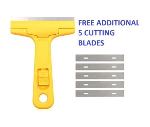 Portable Razor Surface Scraper Shovel resistant Hand Tools Clean Remover for Glue Dirt Stickers Wall Glass Floor Tiles