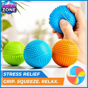 Silicone Round Grip Ball Hand Muscle Relaxation Ball Silicone Massage Ball Stress Relief Fidget Toy