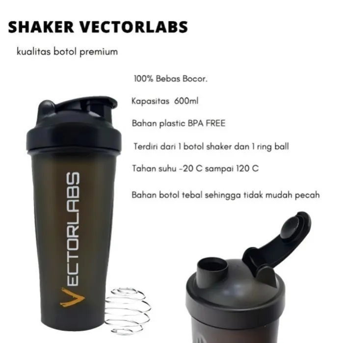 Shaker Vectorlabs Mass Gainer Shaker Bottle Shaker Vectorlabs 600