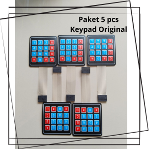 Bundle Paket Hemat 5 Pcs Keypad Pom Mini Tombol Mesin Pertamini Custom Bestpresset