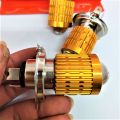 ĐÈN PHA XE MÁY SIÊU SÁNG 2 CHẾ ĐỘ CỐT VÀNG PHA TRẮNG MẪU MỚI , ĐÈN PHA LED XE MÁY. 