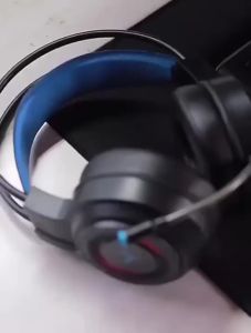 Wired Headphones With Mic Gaming Headset Noise Canceling With RGB For PC Laptop Computer Headphone