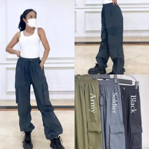 CELANA PANJANG WANITA NUJEAN CARGO -SYS CLOTHIER