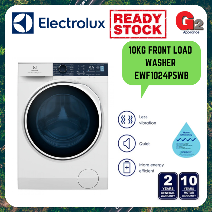 Electrolux 10kg Front Load Washer EWF1024P5WB - Electrolux Warranty ...