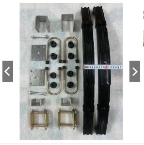 Bộ Nhíp tàu 6 lá dài 74cmvà bộ phụ kiện lắp nhíp đầy đủnhíp dài 74cmrộng 5cm6 látải trọng 1000kg