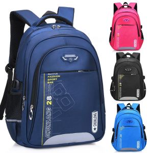 Remaja Sekolah Ransel Untuk Anak Laki-laki Perempuan Utama Anak-anak Tas Kapasitas Besar Perjalanan Tas Ransel Laptop Pria Wanita Tas Sekolah Anak Backpack Travelling Tas Sport Bandung - BISA BAYAR DITEMPAT (COD) - Dark Blue Hitam Pink Fanta Navy