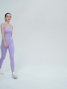 ALO- European and American Peach Hip Yoga Pants for Women High Waist Hip-lifting Tight Nine-point Pants Breathable Cloud-feel Fitness Running Sports Pants  Al0-yoga