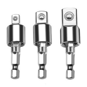3pcs 360 độ Máy Khoan Điện không khí tuốc nơ vít tay áo Bộ chuyển đổi đa năng tay cầm Lục giác xoay Adapter kết nối rod công cụ