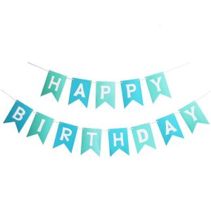 5M Happy Birthday Banner Supplies partyneeds party decorations Boys Girl Baby Kids Birthday