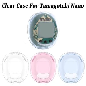 MARBLEX Transparent Protective Case Crystal PC Dustproof Hard Shell Full Coverage Clear Cover for Tamagotchi Nano Digital Pet Game Accessories