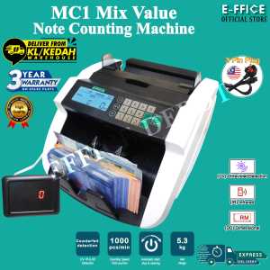 Effice Depot - MC1 Money Bank Note Counting Machine / Money Count / Note Counter (3Yr Warranty)