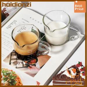 haidianzi 70 75ml Borosilicate Glass Measuring Cup With Double Spout And Closed Handle