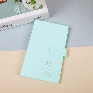 【HOT】Coin Organizer Booklet Buttoned Business Card Book Photo Album Coin Organizer Booklet