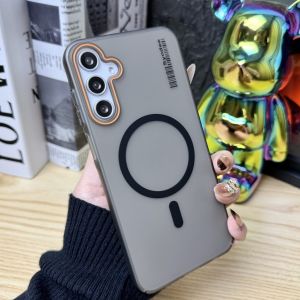 PC บาง ไร้สายชาร์จ เคส โทรศัพท์ สำหรับ SAMSUNG S25Fe A07 A17 A06 A16 A26 A36 A56 A55 S24/S25/S23 Ultra S24Fe พร้อมส่ง 061