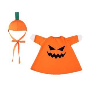 Pumpkin Themed Polyester Halloween Garden Geese Costume Weather Proof Festival Yard Ornament Seasonal Decoration