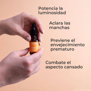 SEGLE VITAL C FACIAL SERUM - Serum Vitamin C Chống Oxy Hóa Dưỡng Sáng Mờ Thâm Sạm Tăng Độ Rạng Rỡ Và Giảm Stress Da