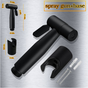 Toilet Sprayer Bathroom Handheld Bidet Sprayer SUS304 Stainless Steel Bidet Set Shower Set with Holder & Hose 1.5 Meters