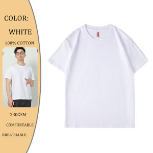 Pro Club Aesthetic Oversized Shirt Plain Cotton for Men and Women Tops Loose Fit T-shirt Tshirt T Shirt Tees