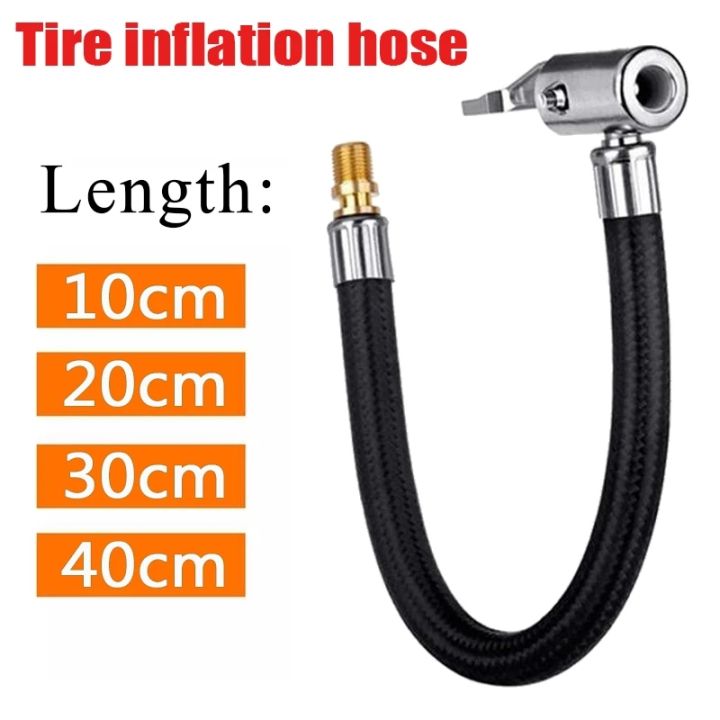 【CCWOLF】Car Tire Air Inflator Hose Inflatable Pump Extension Tube ...