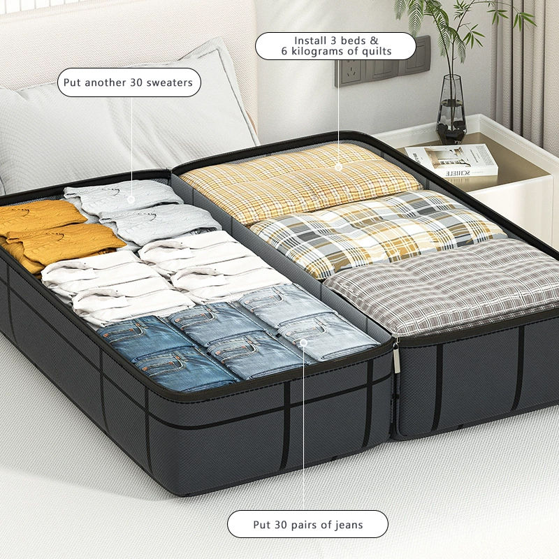 Toto 210L Waterproof Storage Bag, Thickened Large Capacity Moving Clothes Luggage Handheld Organizer
_voghion.com