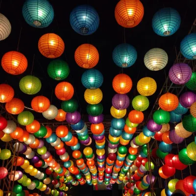 Lampion Polos 25 CM / Lampion Imlek / Lampion Gantung / Lampion Sarang Lebah / Lampion Kertas / Lampion Benang / Lampion Hiasan / lampion Dekorasi