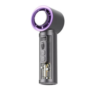 LICG-Handheld Semiconductor Refrigeration Fan Rechargeable Portable Cooling Fan Air Cooler For Outdoor Use