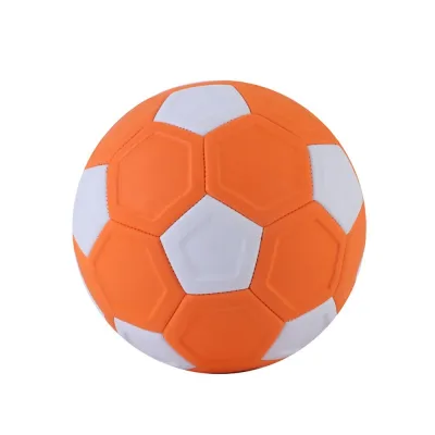BLACKON Size 3/4/5 Curve Soccer Ball Curve Lines Recreational Match Football Recreational Orange Youth Football Kick Curving