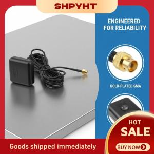 SHPYHT✨ Universal Car GPS Antenna SMA Connector 3 Meter Cable Enhanced Signal Receiver for Car GPS